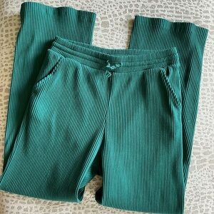 GAP Kids Green Ribbed Pants